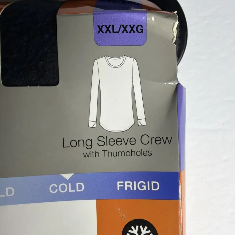 Cuddl Duds ClimateRight Top Black Base Layer Stretch Fleece Women’s XXL 2XL - Picture 4 of 4